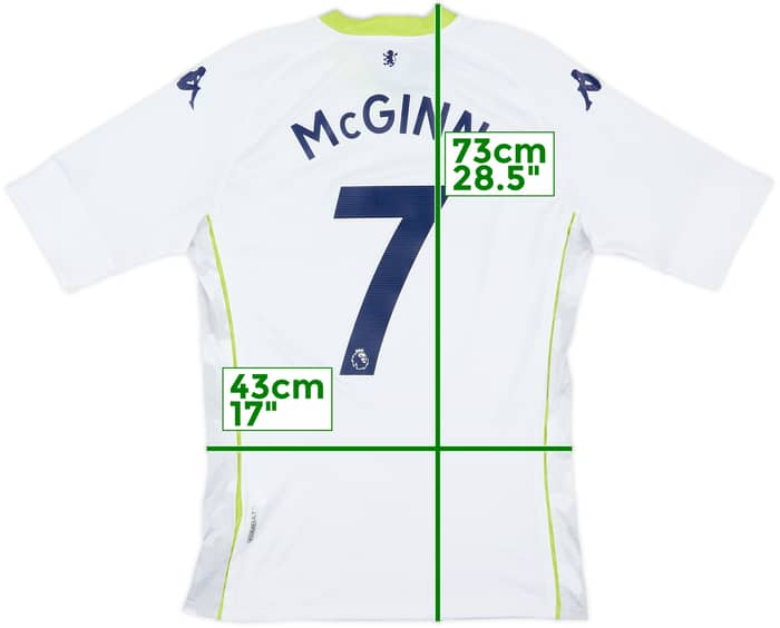 2020-21 Aston Villa Third Shirt McGinn #7 - 10/10 - (M)