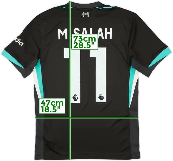 2024-25 Liverpool Away Shirt M.Salah #11 - 8/10 - (S)