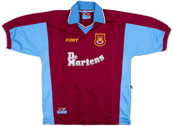 1998-99 West Ham Home Shirt Lampard #18 - 9/10 - (M)