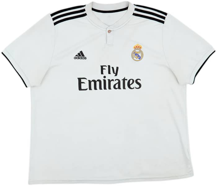 2018-19 Real Madrid Home Shirt - 4/10 - (XXL)