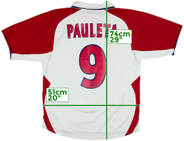 2003-04 Paris Saint-Germain Away Shirt Pauleta #9 - 8/10 - (M)