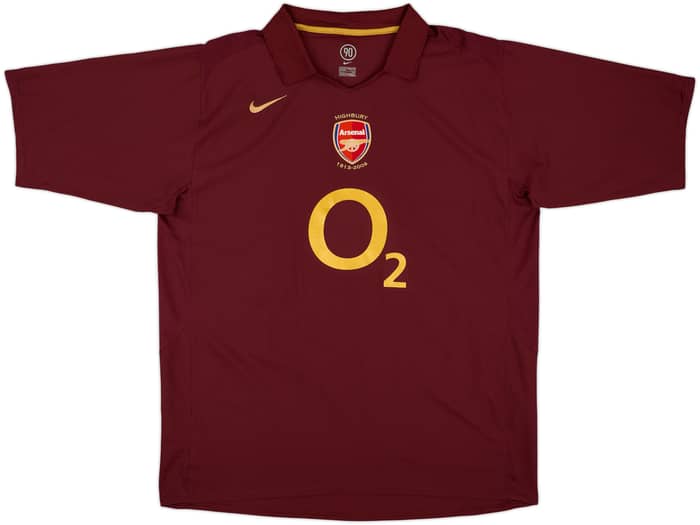 2005-06 Arsenal Home Shirt Henry #14 - 8/10 - (XXL)