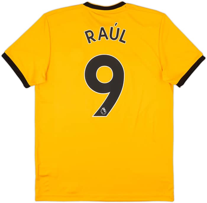 2018-19 Wolves Home Shirt Raul #9 - 10/10 - (M)