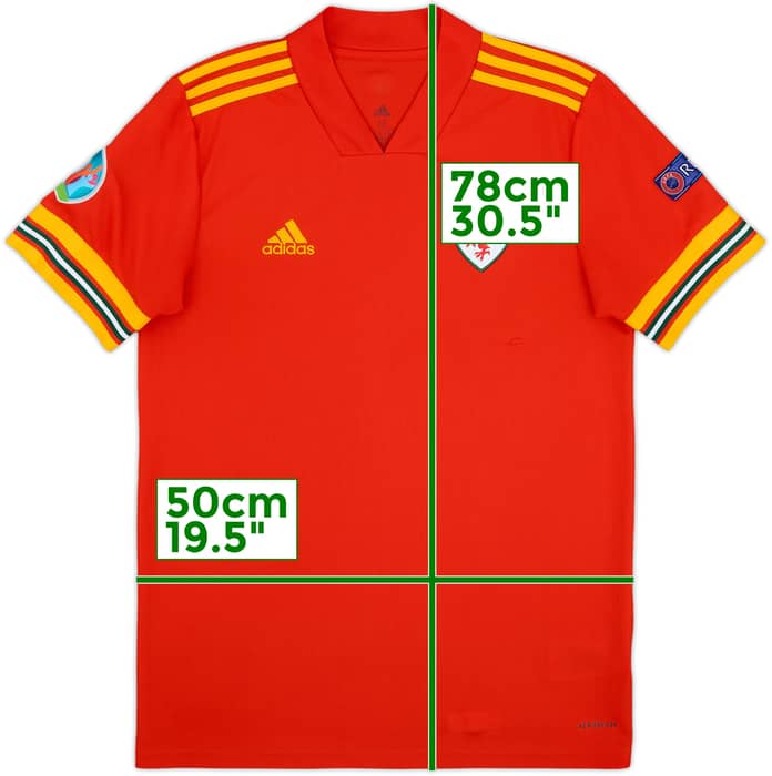 2020-21 Wales Home Shirt - 6/10 - (M)