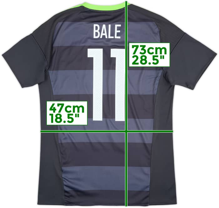 2016-17 Wales Away Shirt Bale #11 - 8/10 - (M)