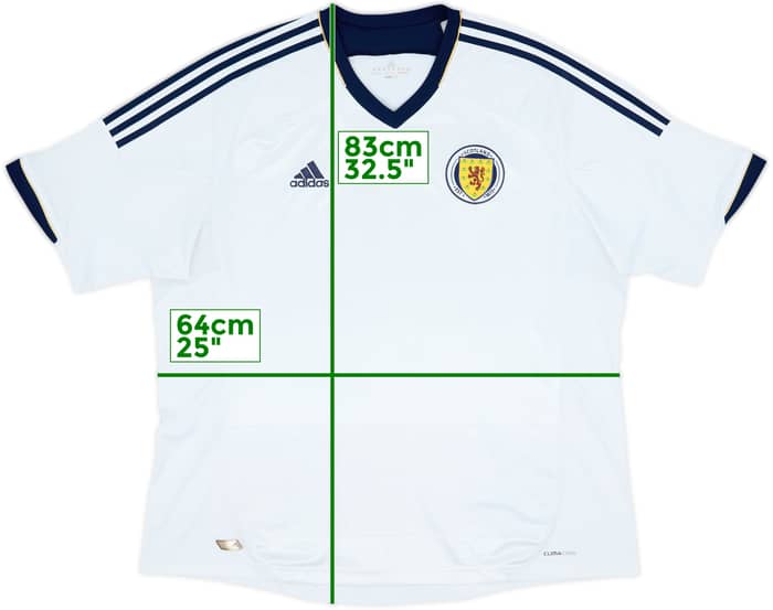2012-14 Scotland Away Shirt - 6/10 - (3XL)