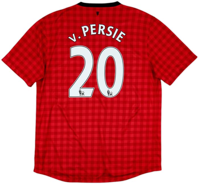 2012-13 Manchester United Home Shirt V.Persie #20 - 8/10 - (XL)