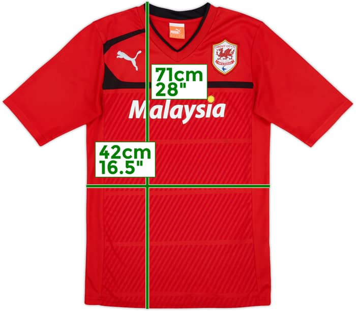 2012-13 Cardiff Home Shirt - 10/10 - (S)