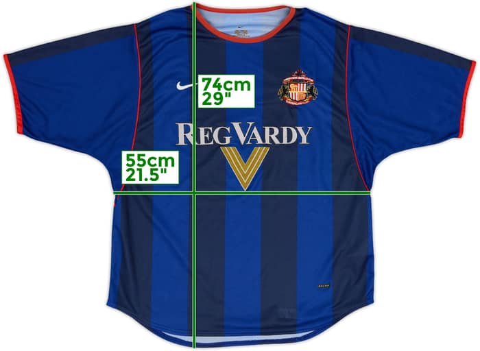 2001-02 Sunderland Away Shirt - 7/10 - (L)