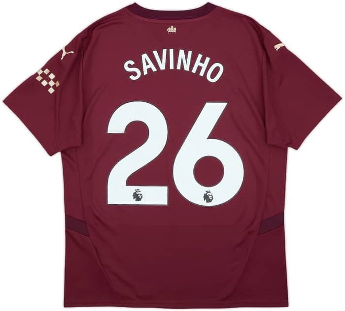 2024-25 Manchester City Third Shirt Savinho #26 - 8/10 - (L)