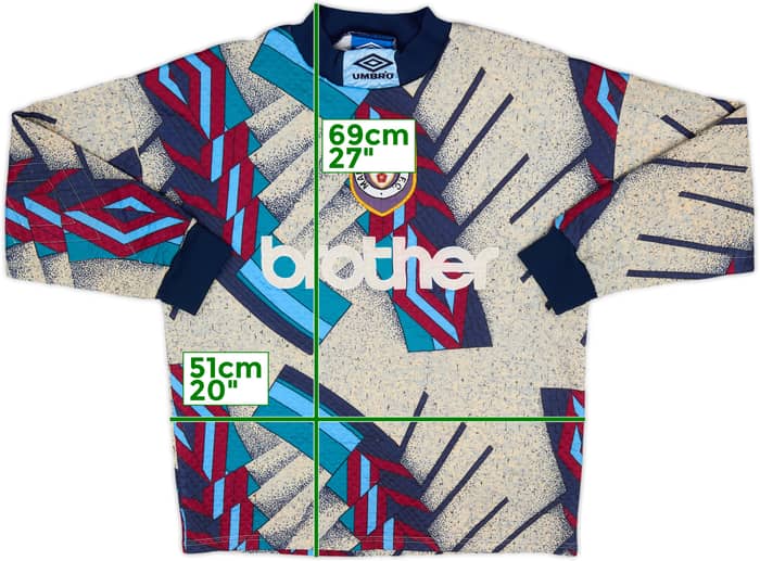 1993-94 Manchester City GK Shirt - 8/10 - (M)