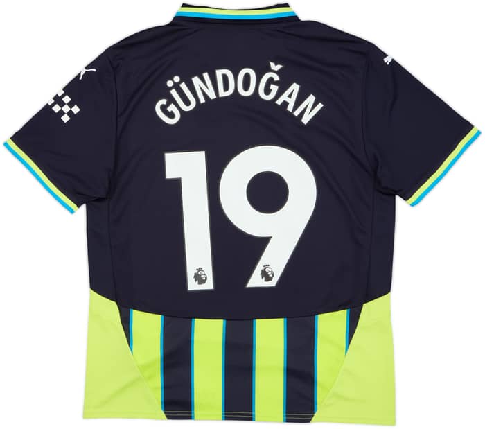 2024-25 Manchester City Away Shirt Gundogan #19 - 8/10 - (L)