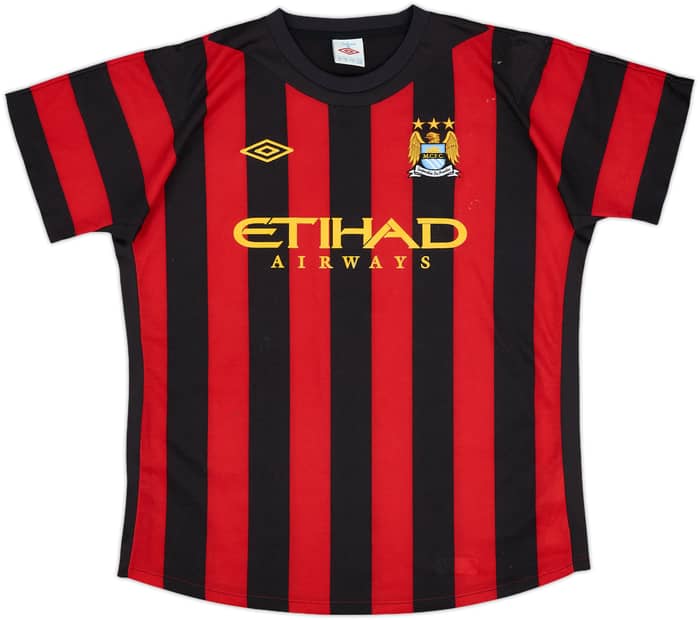 2011-12 Manchester City Away Shirt Kun Aguero #16 - 5/10 - (L)