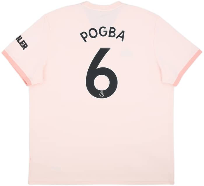 2018-19 Manchester United Away Shirt Pogba #6 - 9/10 - (XXL)