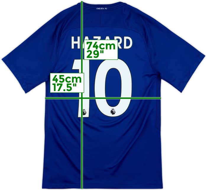 2017-18 Chelsea Home Shirt Hazard #10 - 8/10 - (S)