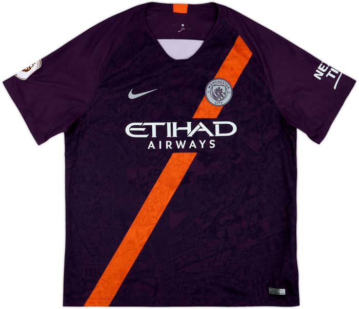 2018-19 Manchester City Third Shirt Walker #2 - 8/10 - (XL)