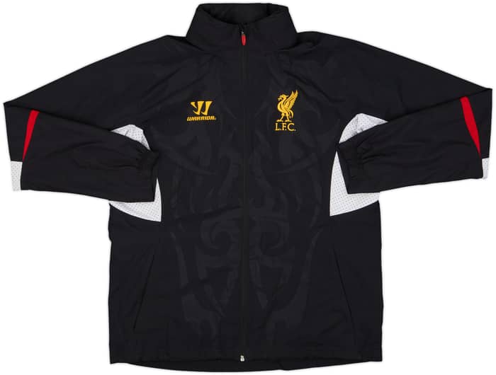 2012-13 Liverpool Warrior Hooded Rain Jacket - 8/10 - (M)