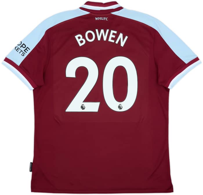 2021-22 West Ham Home Shirt Bowen #20 - 8/10 - (XL)