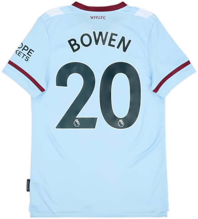 2021-22 West Ham Away Shirt Bowen #20 - 10/10 - (S)