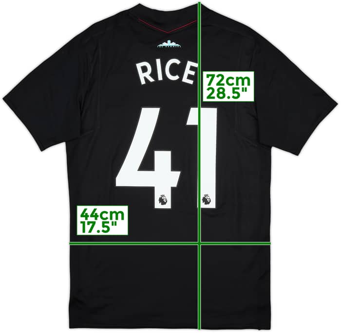 2017-18 West Ham Away Shirt Rice #41 - 10/10 - (S)