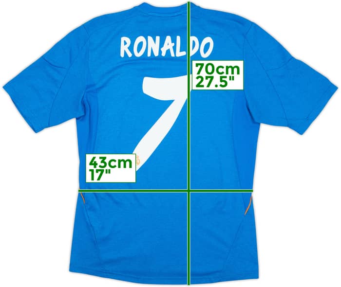 2013-14 Real Madrid Away Shirt Ronaldo #7 - 8/10 - (S)