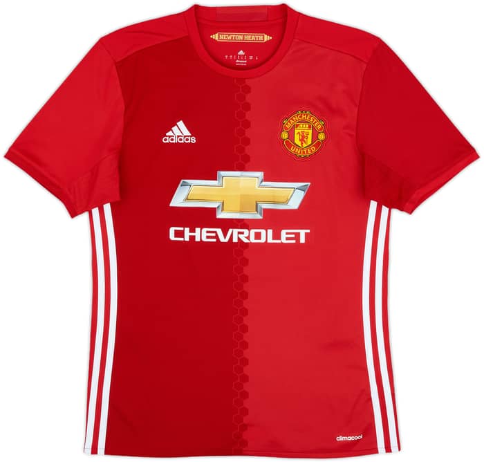 2016-17 Manchester United Home Shirt Ibrahimovic #9 - 6/10 - (S)