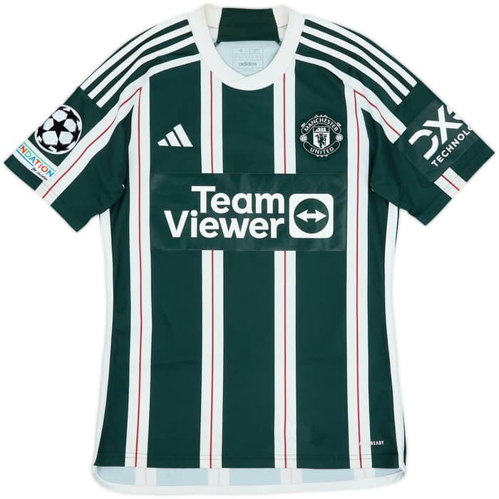 2023-24 Manchester United Away Shirt Amrabat #4 - 6/10 - (S)