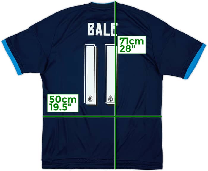2015-16 Real Madrid Third Shirt Bale #11 - 7/10 - (M)