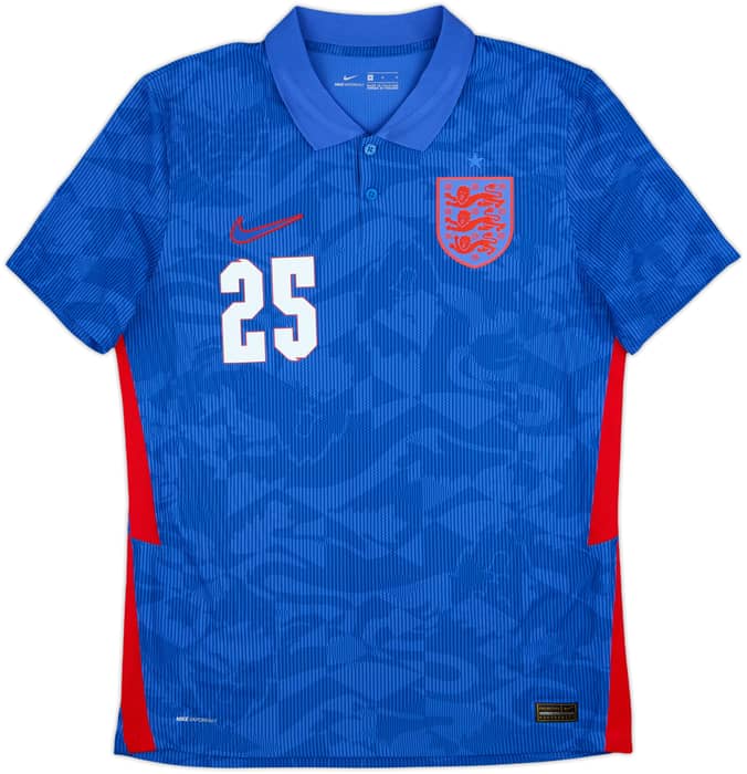 2020-21 England Authentic Away Shirt Saka #25 - 10/10 - (M)