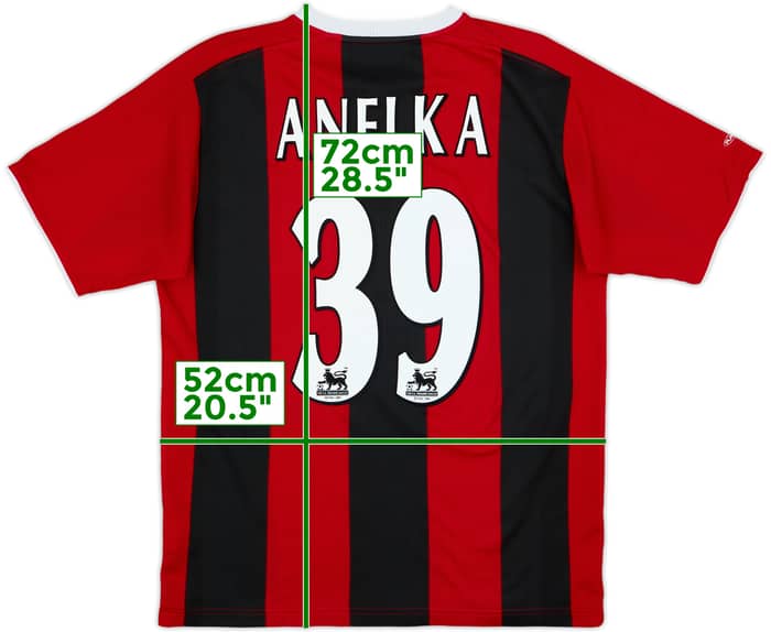 2003-04 Manchester City Away Shirt Anelka #39 - 8/10 - (M)