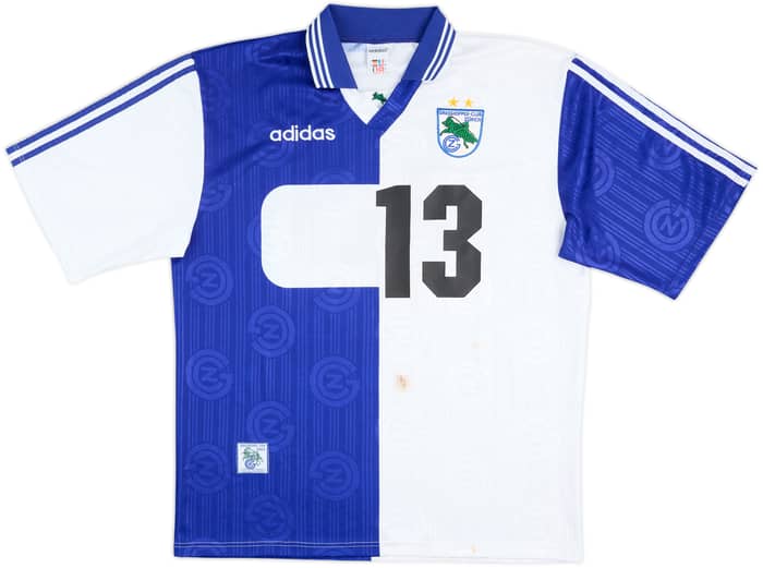 1996-98 Grasshoppers Match Issue Home Shirt #13