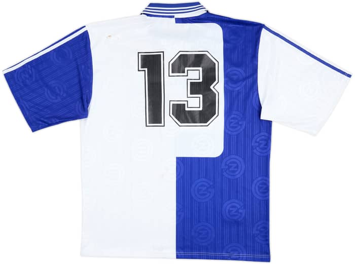 1996-98 Grasshoppers Match Issue Home Shirt #13