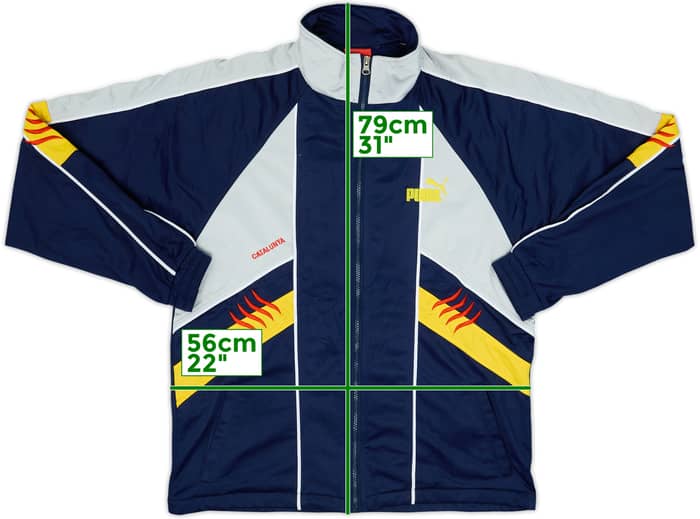 1997-99 Catalunya Puma Track Jacket - 7/10 - (M)