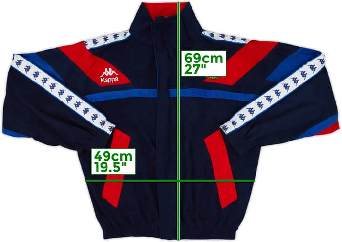 1992-95 Barcelona Kappa Track Jacket - 8/10 - (S)