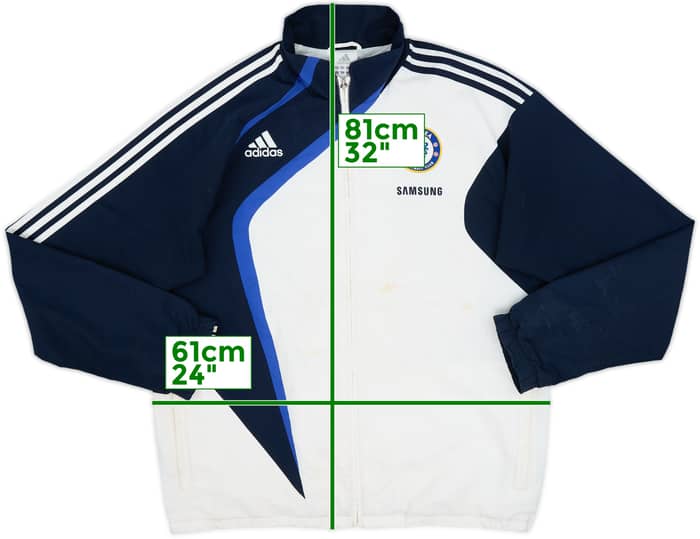 2009-10 Chelsea adidas Track Jacket - 5/10 - (L/XL)