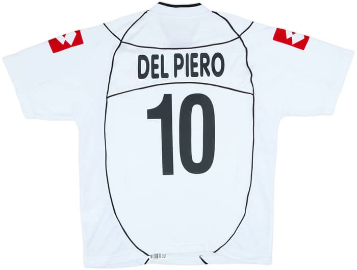 2002-03 Juventus European Away Shirt Del Piero #10 - 8/10 - (XL)