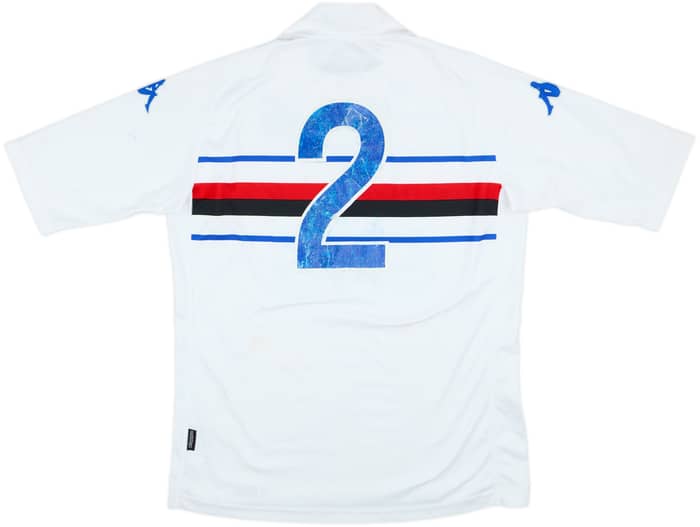 2004-05 Sampdoria Away Shirt #2 - 5/10 - (XL)