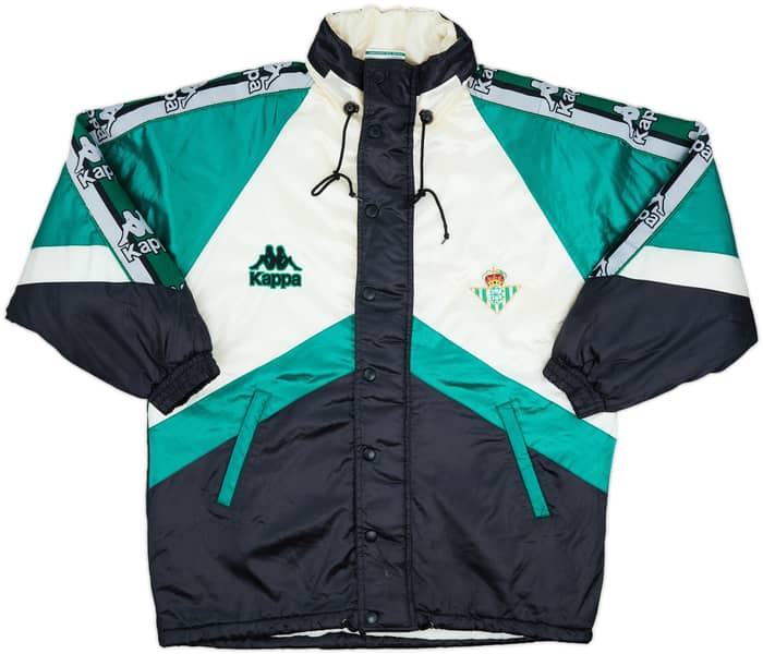 1995-97 Real Betis Kappa Padded Bench Coat - 8/10 - (M)