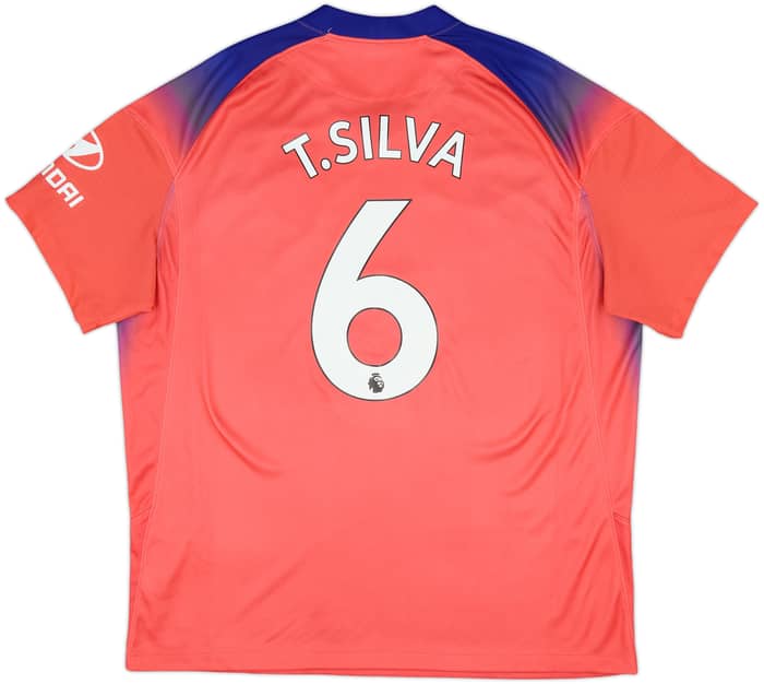 2020-21 Chelsea Third Shirt T.Silva #6 - 8/10 - (XL)