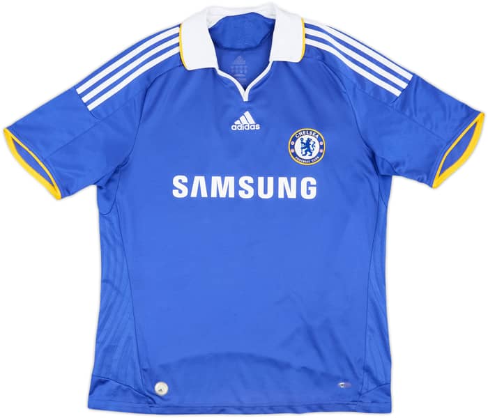 2008-09 Chelsea Home Shirt A.Cole #3 - 5/10 - (L)