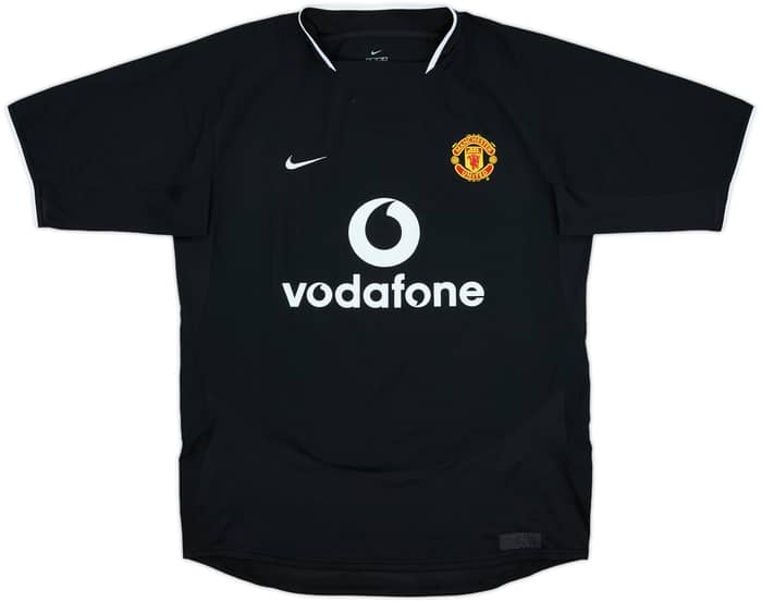 2003-05 Manchester United Away Shirt Saha #9 - 8/10 - (M)