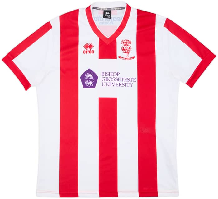 2017-18 Lincoln City Home Shirt - 8/10 - (XXL)