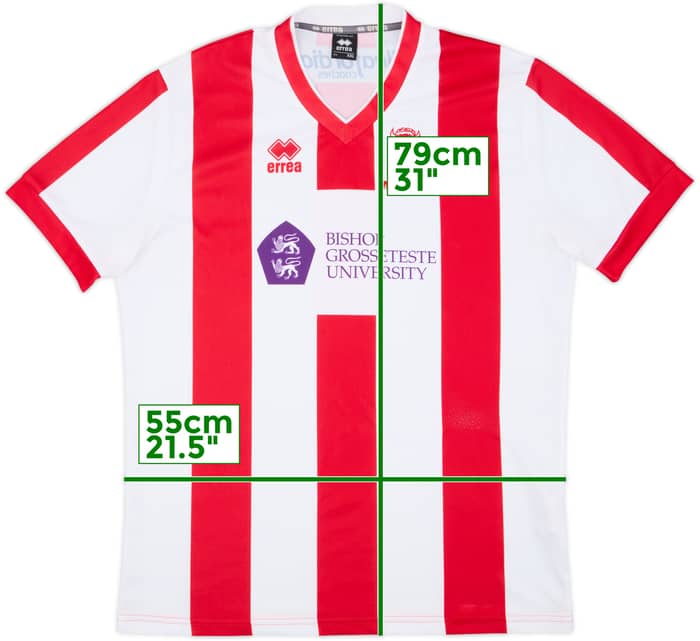 2017-18 Lincoln City Home Shirt - 8/10 - (XXL)