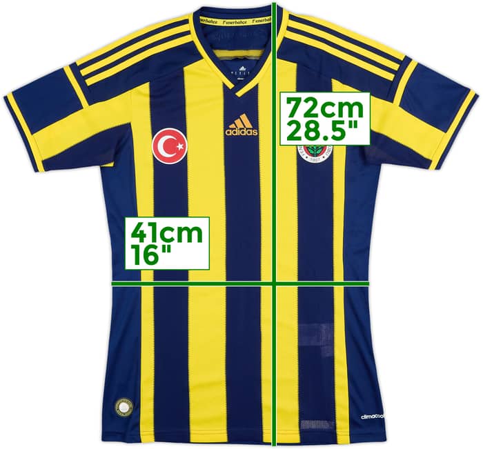 2014-15 Fenerbahce Home Shirt - 10/10 - (S)