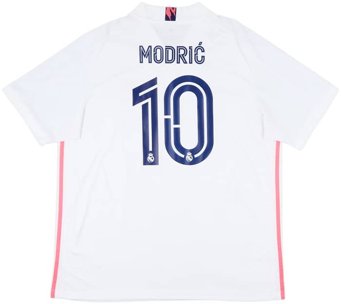 2020-21 Real Madrid Home Shirt Modric #10 - 6/10 - (XXL)