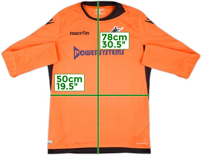 2017-18 Bristol Rovers GK Shirt - 5/10 - (XL)