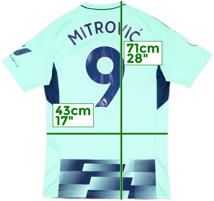 2022-23 Fulham Away Shirt Mitrovic #9 - 7/10 - (S)
