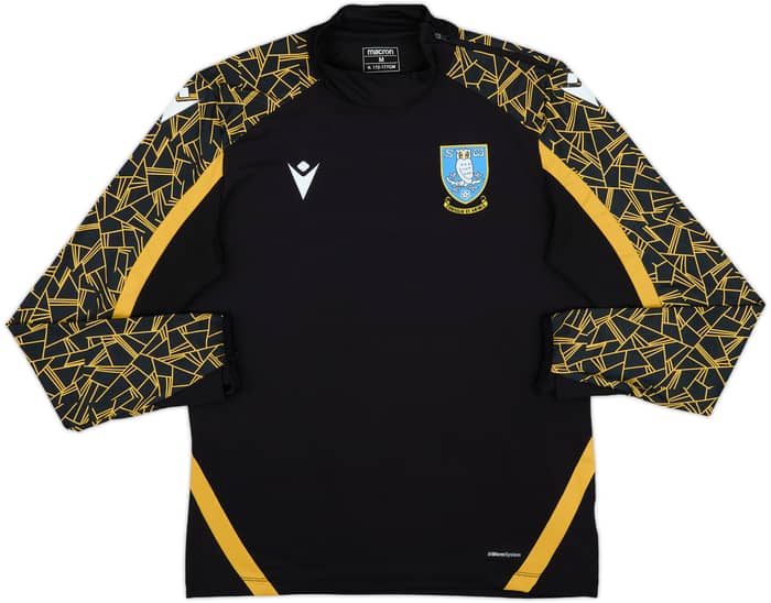 2021-22 Sheffield Wednesday Macron 1/4 Zip Drill Top - 8/10 - (M)