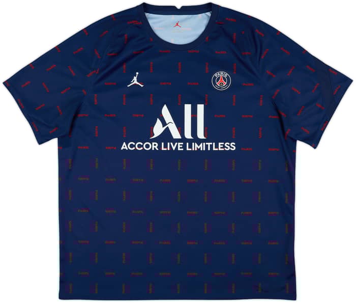 2021-22 Paris Saint-Germain Nike Training Shirt - 10/10 - (XXL)