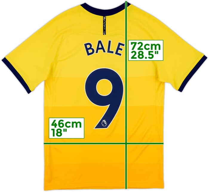 2020-21 Tottenham Third Shirt Bale #9 - 8/10 - (S)